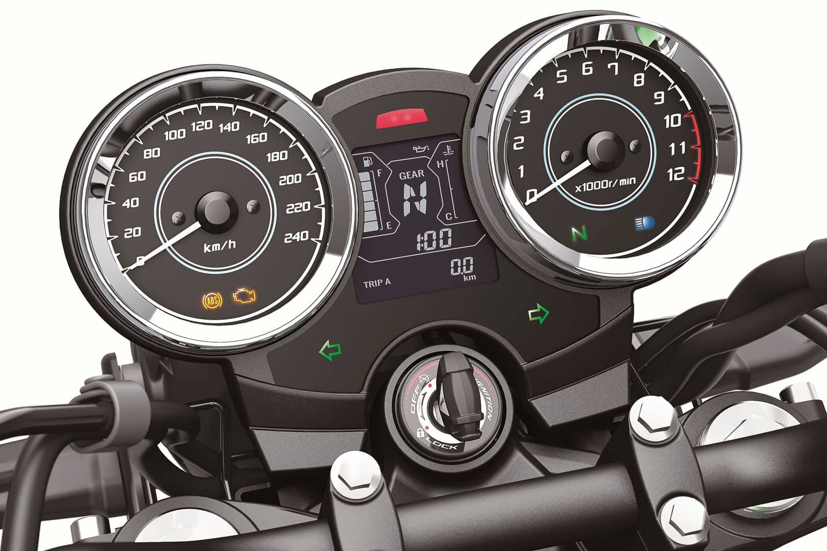 kawasaki z650rs 2022 dash
