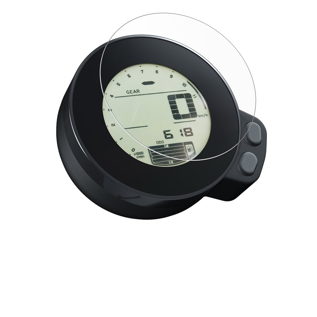 Speedo Angels Vetro Temperato Per Quadro Strumenti YAMAHA TRACER 900 GT (2017+) - Ultra Trasparente, 9H