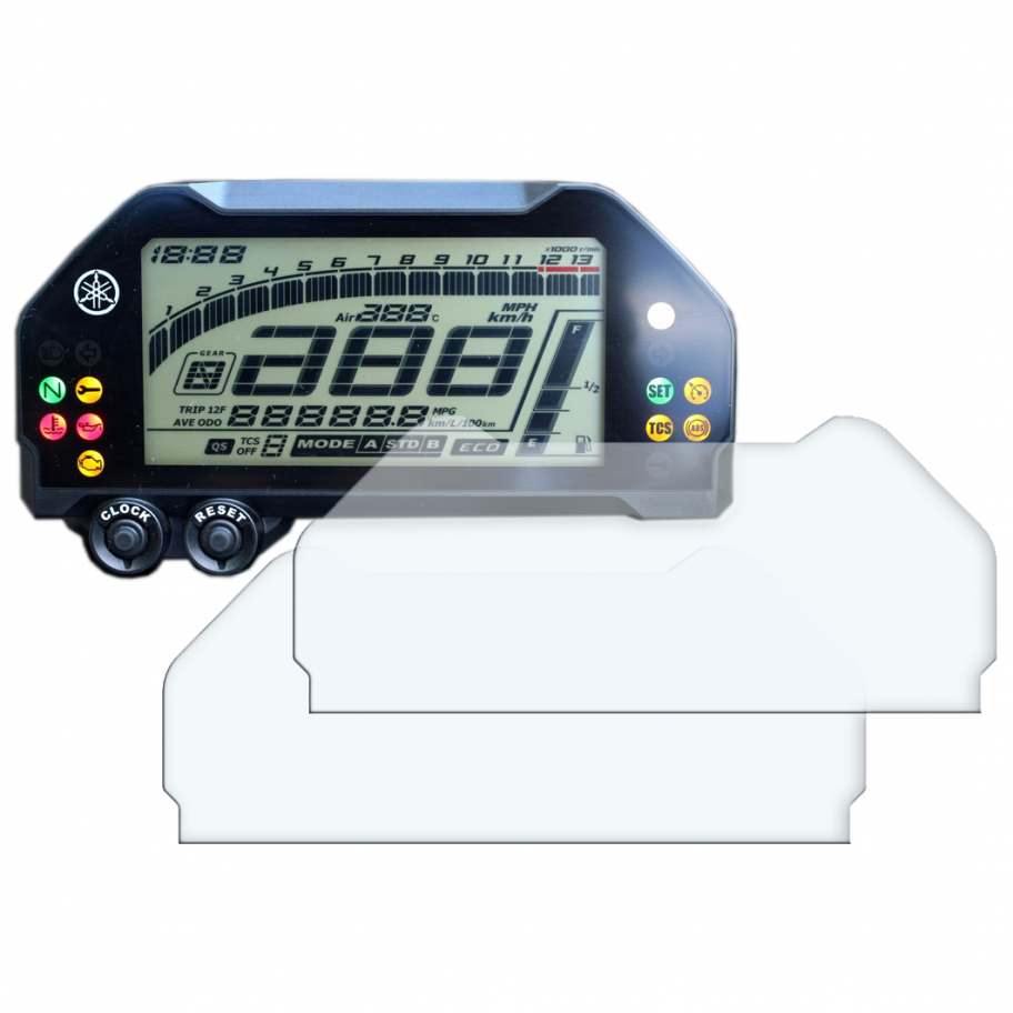 Protecteurs D'Écran Speedo Angels Pour BMW S1000RR (2019+) - 2x Ultra Transparent Anti-Rayures