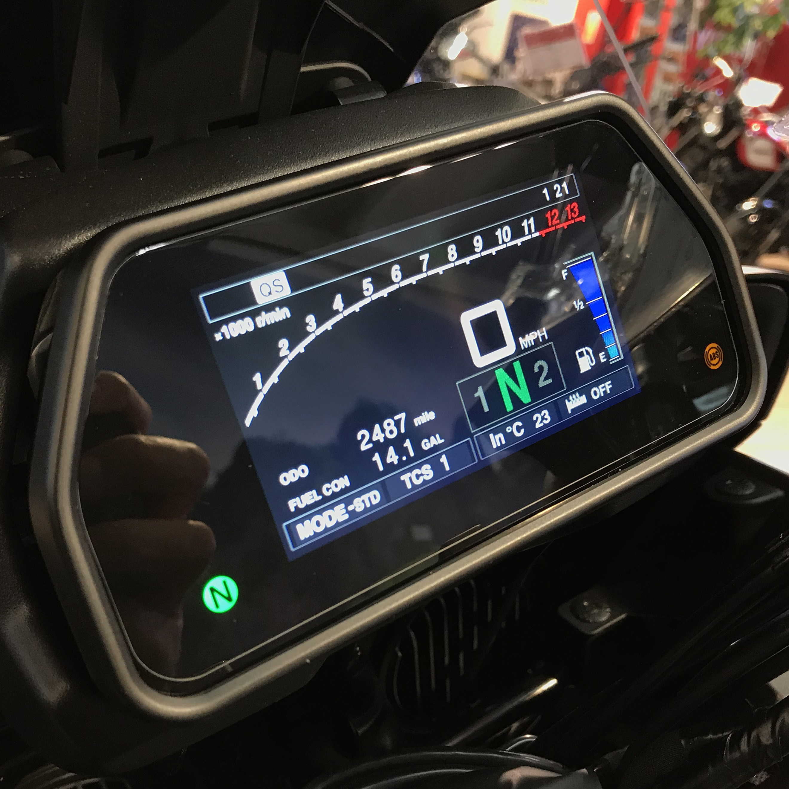 2 x Ultra Clear Speedo Angels SAKA92UC Dashboard Screen Protector for Kawasaki Ninja 1000 2017+ 