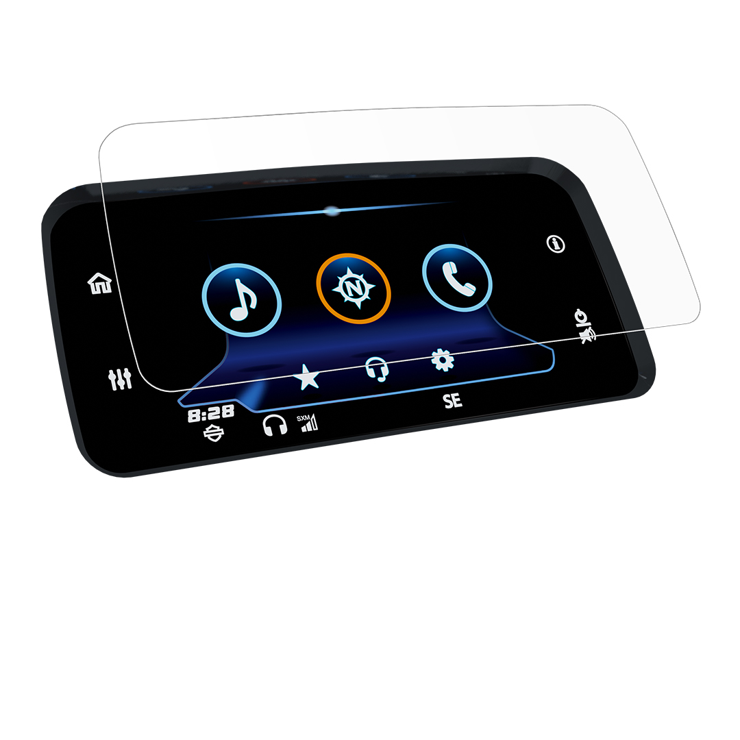 BOX GTS Speedo Angels Dashboard Screen Protector for HARLEY DAVIDSON BOOM 2019+ 2 x Ultra Clear