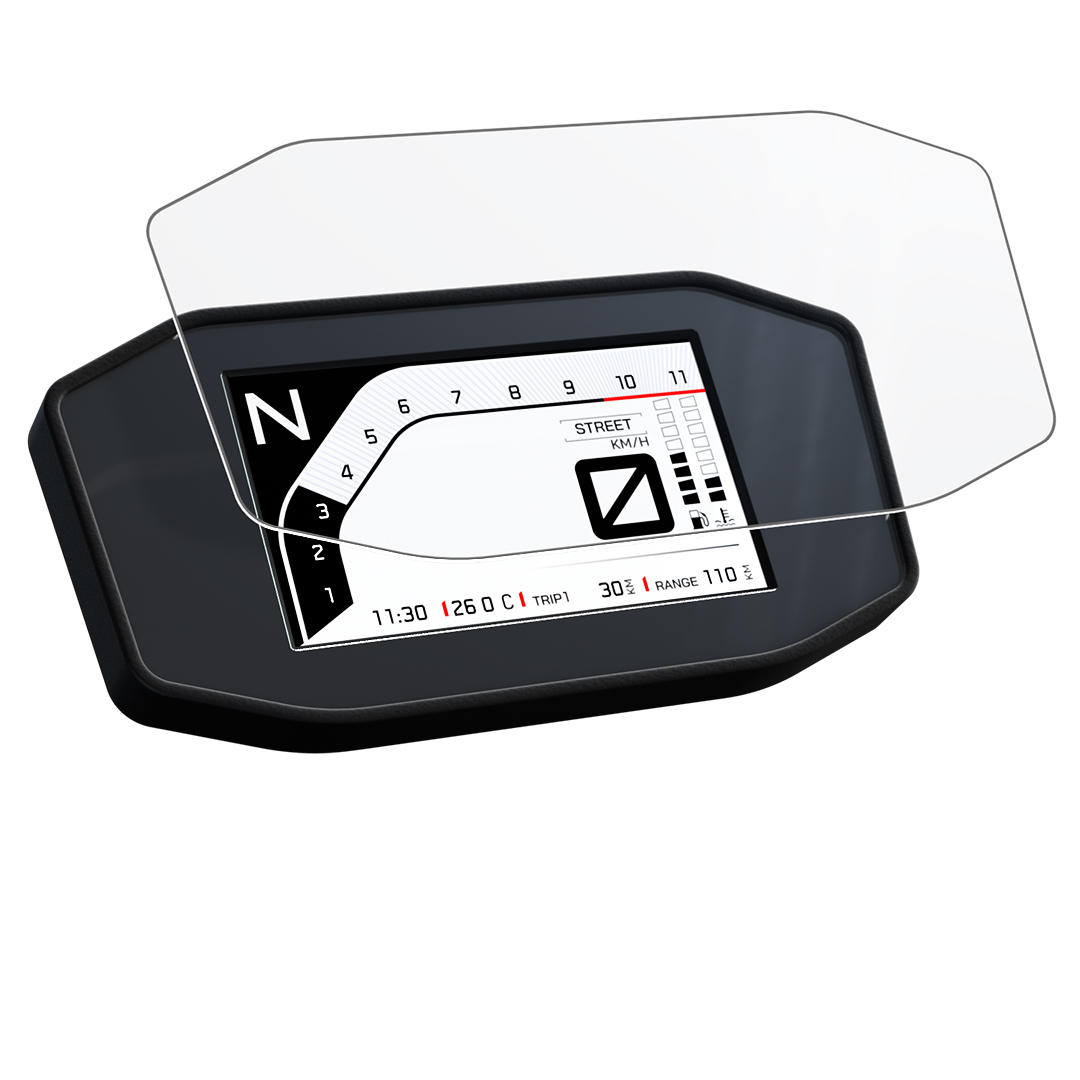 9H Protector de Pantalla de Panel de control de vidrio Nano X 2 KTM Super Duke R 2020 -