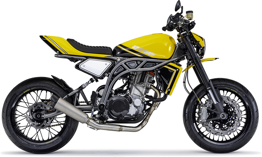 CCM Motorcycles Unveil New Street Tracker and Street Moto! - Speedo Angels