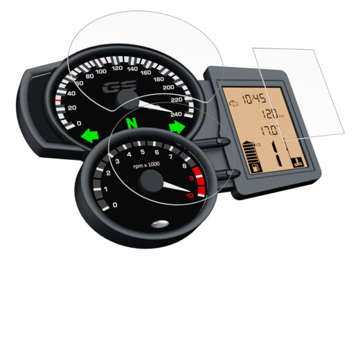 Speedo Angels Tachimetro Proteggi Schermo compatibile con HONDA CRF1000L Africa Twin 3 x Anti-Riflesso