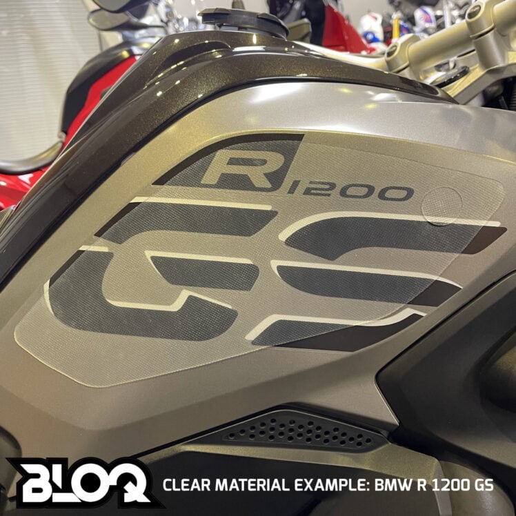 BLOQ Premium Clear Example - BMW R1200GS