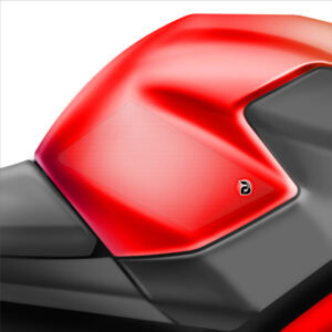 BLOQ Aprilia SHIVER 900 (2017-) Motorcycle Tank Grips PREMIUM – CLEAR
