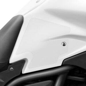 BLOQ BMW F700GS (2013-2018) Motorcycle Tank Grips PREMIUM – CLEAR