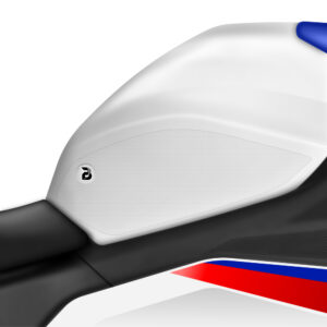 BLOQ BMW S1000RR (2019-) / S1000R (2021-) / M1000RR (2021-) / M1000R (2023-) Motorcycle Tank Grips PREMIUM – CLEAR