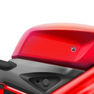 BLOQ Ducati 848 (2007-2011) Motorcycle Tank Grips PREMIUM – CLEAR