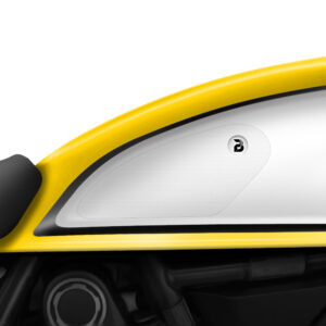 BLOQ Ducati SCRAMBLER (ALL MODELS) (2015-) Motorcycle Tank Grips PREMIUM – CLEAR