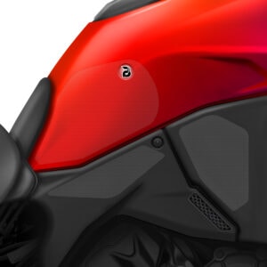 BLOQ Ducati MULTISTRADA V4 (2021-) Motorcycle Tank Grips PREMIUM – CLEAR