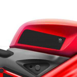 BLOQ Ducati 848 (2007-2013) Motorcycle Tank Grips PREMIUM – BLACK