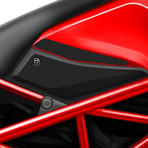 BLOQ Ducati HYPERMOTARD 950 (2019-) Motorcycle Tank Grips PREMIUM – BLACK