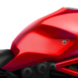 BLOQ Ducati MONSTER PLUS (2021-) Motorcycle Tank Grips PREMIUM – CLEAR