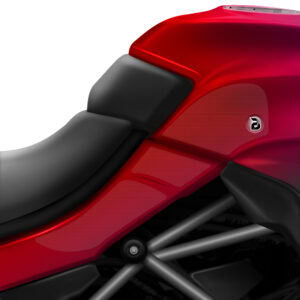 BLOQ Ducati MULTISTRADA V2 (2022-) Motorcycle Tank Grips PREMIUM – CLEAR