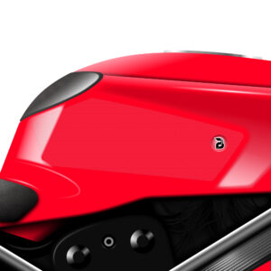 BLOQ Ducati 749 (2003-2007) Motorcycle Tank Grips PREMIUM – CLEAR