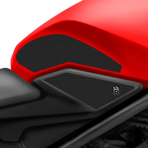 BLOQ Honda CB500F (2019-) Motorcycle Tank Grips PREMIUM – BLACK