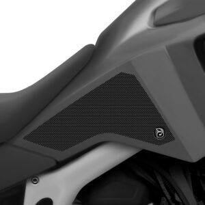 BLOQ Honda AFRICA TWIN ADVENTURE SPORT 1100 (2020-) Motorcycle Tank Grips PREMIUM – BLACK