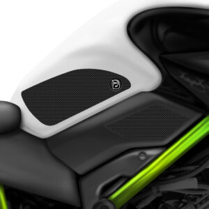 BLOQ Kawasaki Z900 (2017-) Motorcycle Tank Grips PREMIUM – BLACK