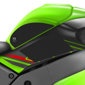 BLOQ Kawasaki ZX-10R (2016-) Motorcycle Tank Grips PREMIUM – BLACK