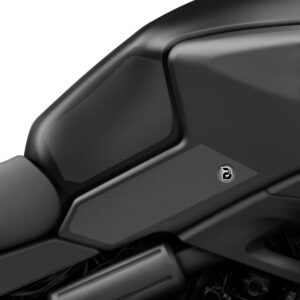 BLOQ Kawasaki VERSYS 650 (2022-) Motorcycle Tank Grips PREMIUM – CLEAR