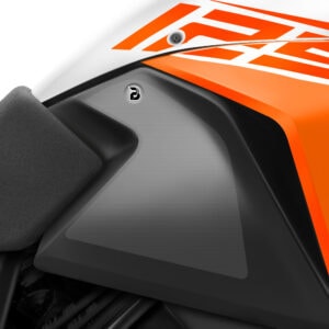 BLOQ KTM 1290 SUPER ADVENTURE (2015-2016) Motorcycle Tank Grips PREMIUM – CLEAR