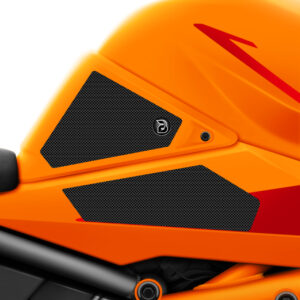 BLOQ KTM 1390 SUPER DUKE R (2023-) Motorcycle Tank Grips PREMIUM – BLACK