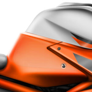 BLOQ KTM 1290 SUPER DUKE R (2020-) Motorcycle Tank Grips PREMIUM – CLEAR