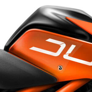 BLOQ KTM DUKE 390 (2017-) Motorcycle Tank Grips PREMIUM – CLEAR
