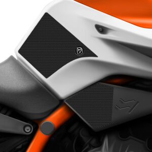 BLOQ KTM 890 DUKE R (2020-) Motorcycle Tank Grips PREMIUM – BLACK