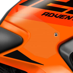 BLOQ KTM 1290 SUPER ADVENTURE (2021-) Motorcycle Tank Grips PREMIUM – CLEAR