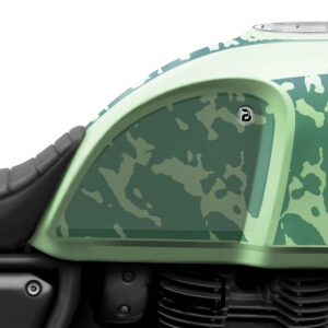 BLOQ Royal Enfield HIMALAYAN 410 (2017-) Motorcycle Tank Grips PREMIUM – CLEAR