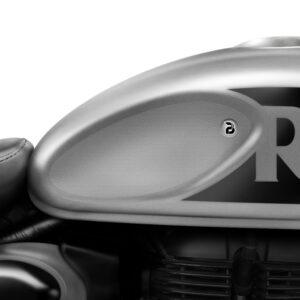 BLOQ Royal Enfield HUNTER 350 (2022-) Motorcycle Tank Grips PREMIUM – CLEAR