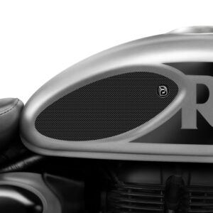 BLOQ Royal Enfield HUNTER 350 (2022-) Motorcycle Tank Grips PREMIUM – BLACK
