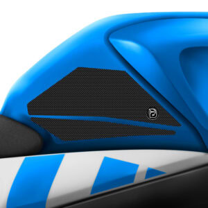 BLOQ Suzuki GSX-R125 (2017-) Motorcycle Tank Grips PREMIUM – BLACK