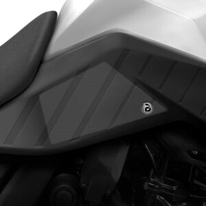 BLOQ Suzuki V-STROM 800DE (2023-) Motorcycle Tank Grips PREMIUM – CLEAR