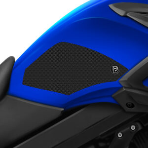 BLOQ Suzuki DL-650 V-STROM (2017-) Motorcycle Tank Grips PREMIUM – BLACK
