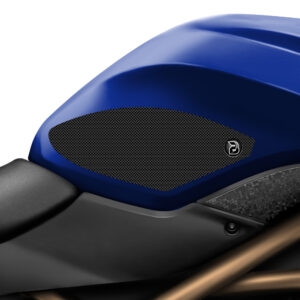 BLOQ Suzuki SV650 (2016-) Motorcycle Tank Grips PREMIUM – BLACK