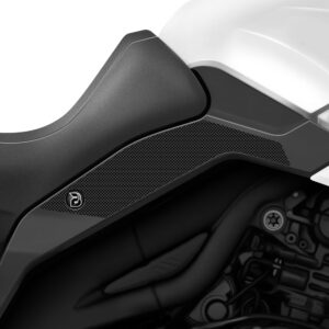 BLOQ Triumph TIGER SPORT 1050 (2016-2021) Motorcycle Tank Grips PREMIUM – BLACK