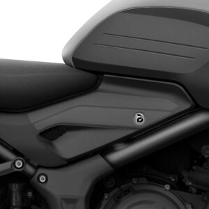 BLOQ Triumph TRIDENT 660 (2021-) Motorcycle Tank Grips PREMIUM – CLEAR