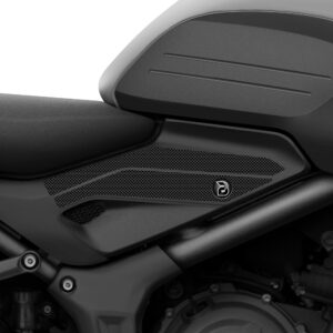 BLOQ Triumph TRIDENT 660 (2021-) Motorcycle Tank Grips PREMIUM – BLACK