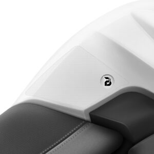 BLOQ Triumph TIGER 800 (2015-2021) Motorcycle Tank Grips PREMIUM – CLEAR