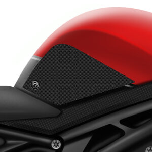 BLOQ Triumph SPEED TRIPLE 1200 RR (2022-) Motorcycle Tank Grips PREMIUM – BLACK