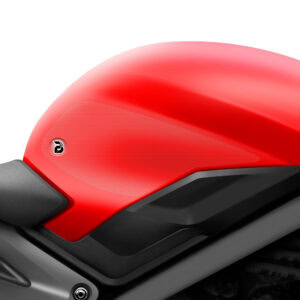 BLOQ Triumph DAYTONA 675 / 765 (2013-) Motorcycle Tank Grips PREMIUM – CLEAR
