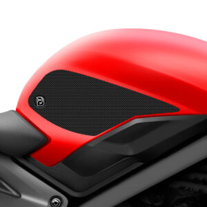 BLOQ Triumph DAYTONA 675 / 765 (2013-) Motorcycle Tank Grips PREMIUM – BLACK