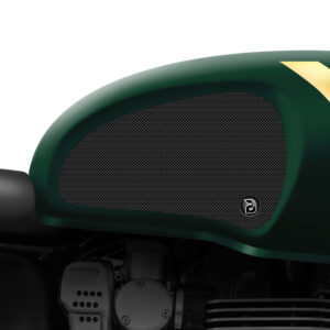 BLOQ Triumph THRUXTON (2016-) Motorcycle Tank Grips PREMIUM – BLACK