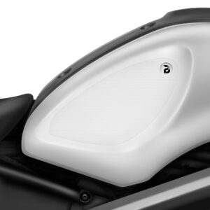 BLOQ Yamaha XSR 900 (2016-2021) Motorcycle Tank Grips PREMIUM – CLEAR