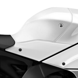 BLOQ Yamaha R1 (2020-) Motorcycle Tank Grips PREMIUM – CLEAR