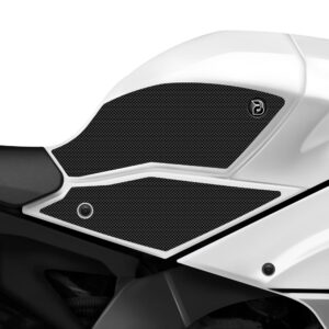 BLOQ Yamaha R1 (2020-) Motorcycle Tank Grips PREMIUM – BLACK