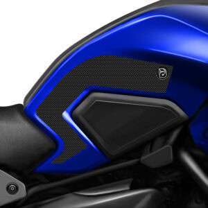 BLOQ Yamaha MT-07 TRACER (2017-2019) Motorcycle Tank Grips PREMIUM – BLACK